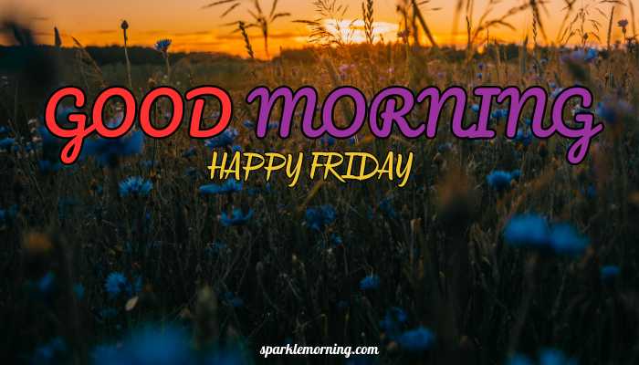 good morning happy friday images