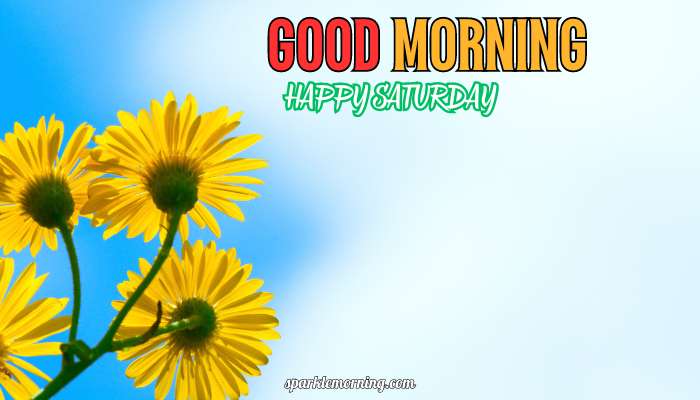 good morning happy saturday images
