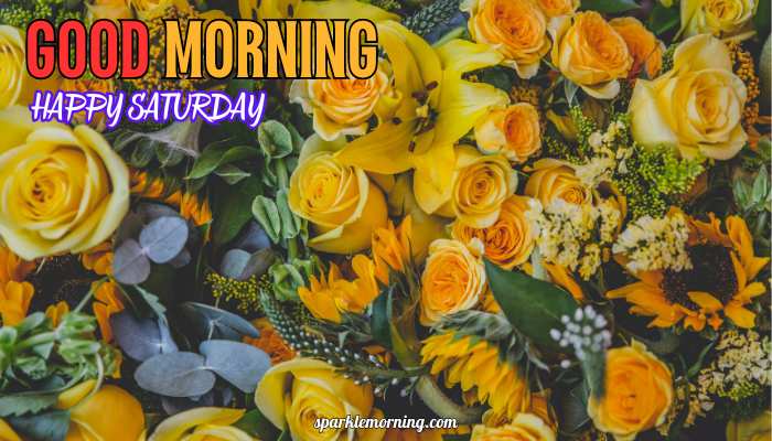 good morning happy saturday images