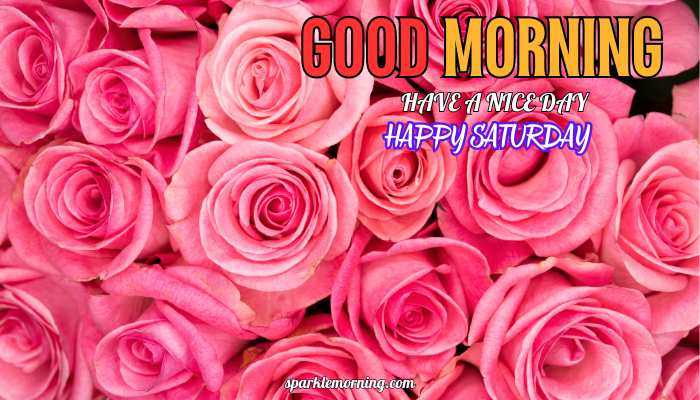 good morning happy saturday images