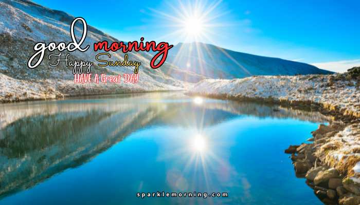 good morning happy sunday images
