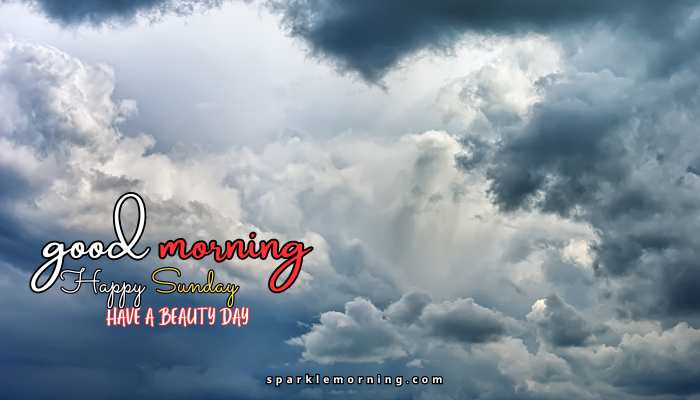 good morning happy sunday images