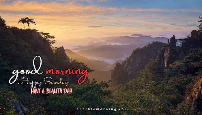 good morning happy sunday images