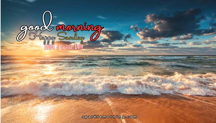 good morning happy sunday images