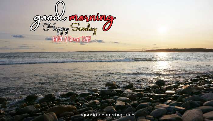 good morning happy sunday images