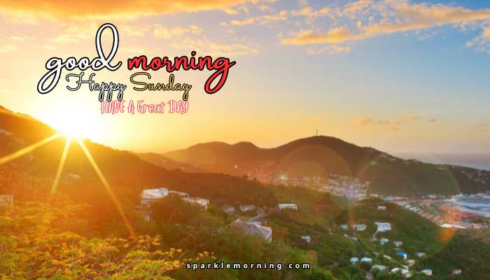 good morning happy sunday images