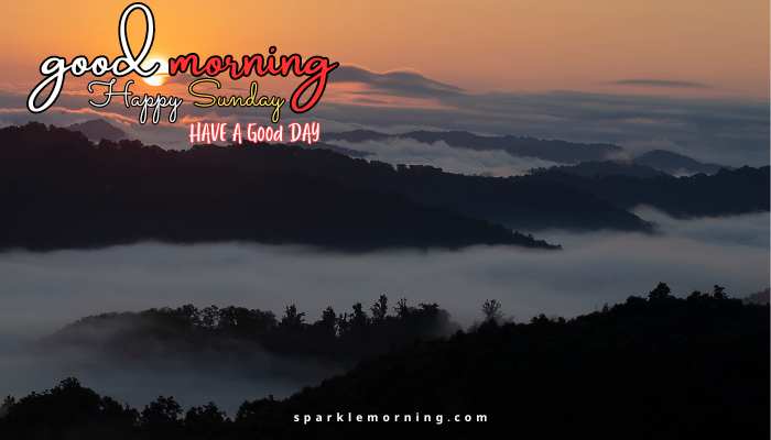 good morning happy sunday images