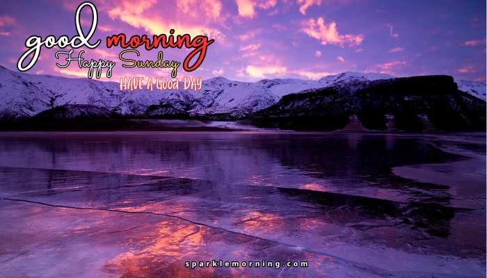 good morning happy sunday images