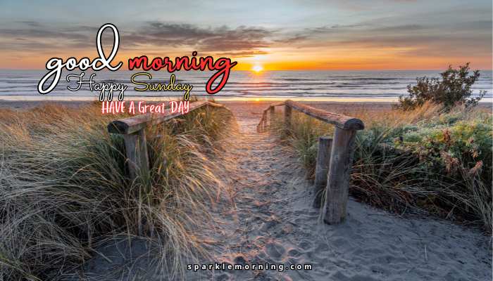 good morning happy sunday images
