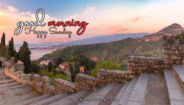 good morning happy sunday images