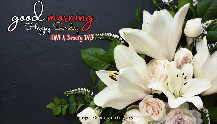 good morning happy sunday images