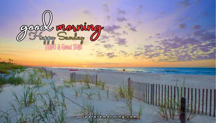 good morning happy sunday images