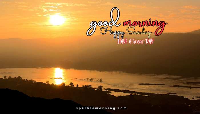 good morning happy sunday images