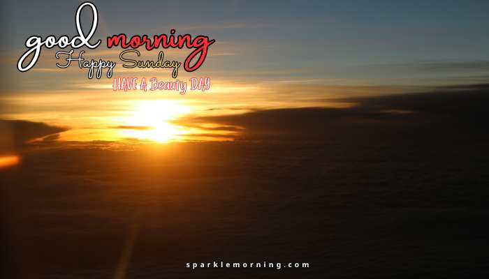 good morning happy sunday images
