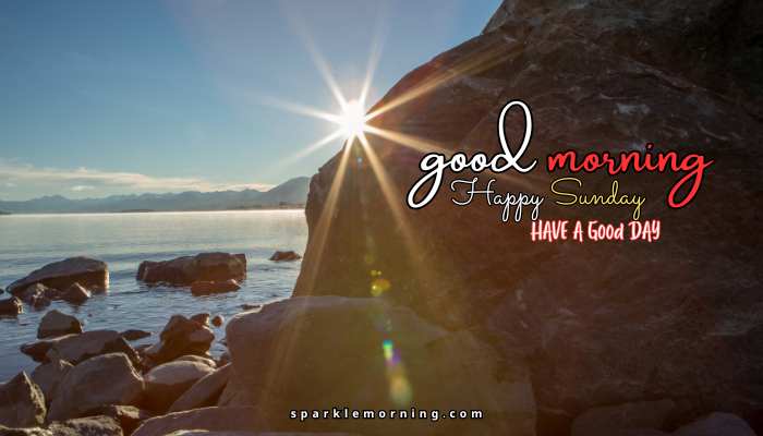 good morning happy sunday images