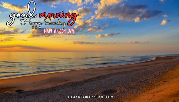 good morning happy sunday images