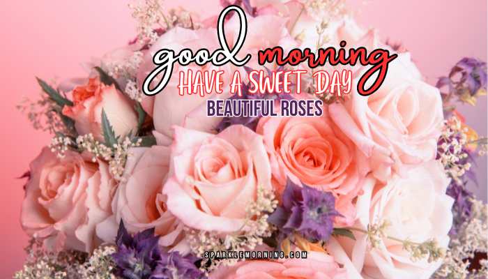 good morning roses images