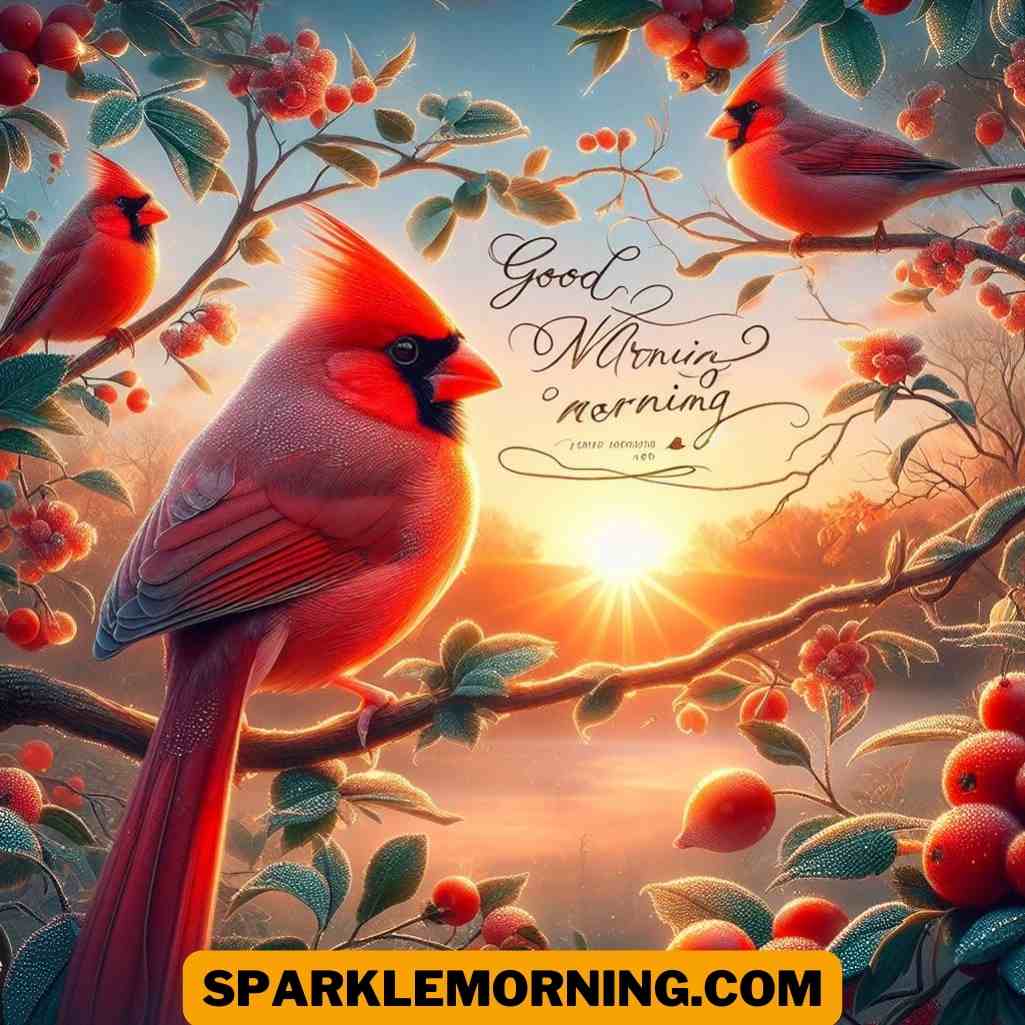 Good Morning Cardinal Images