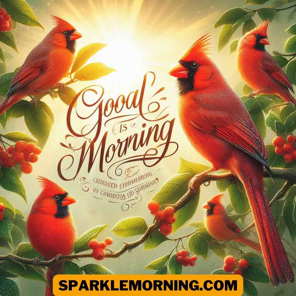 Good Morning Cardinal Images