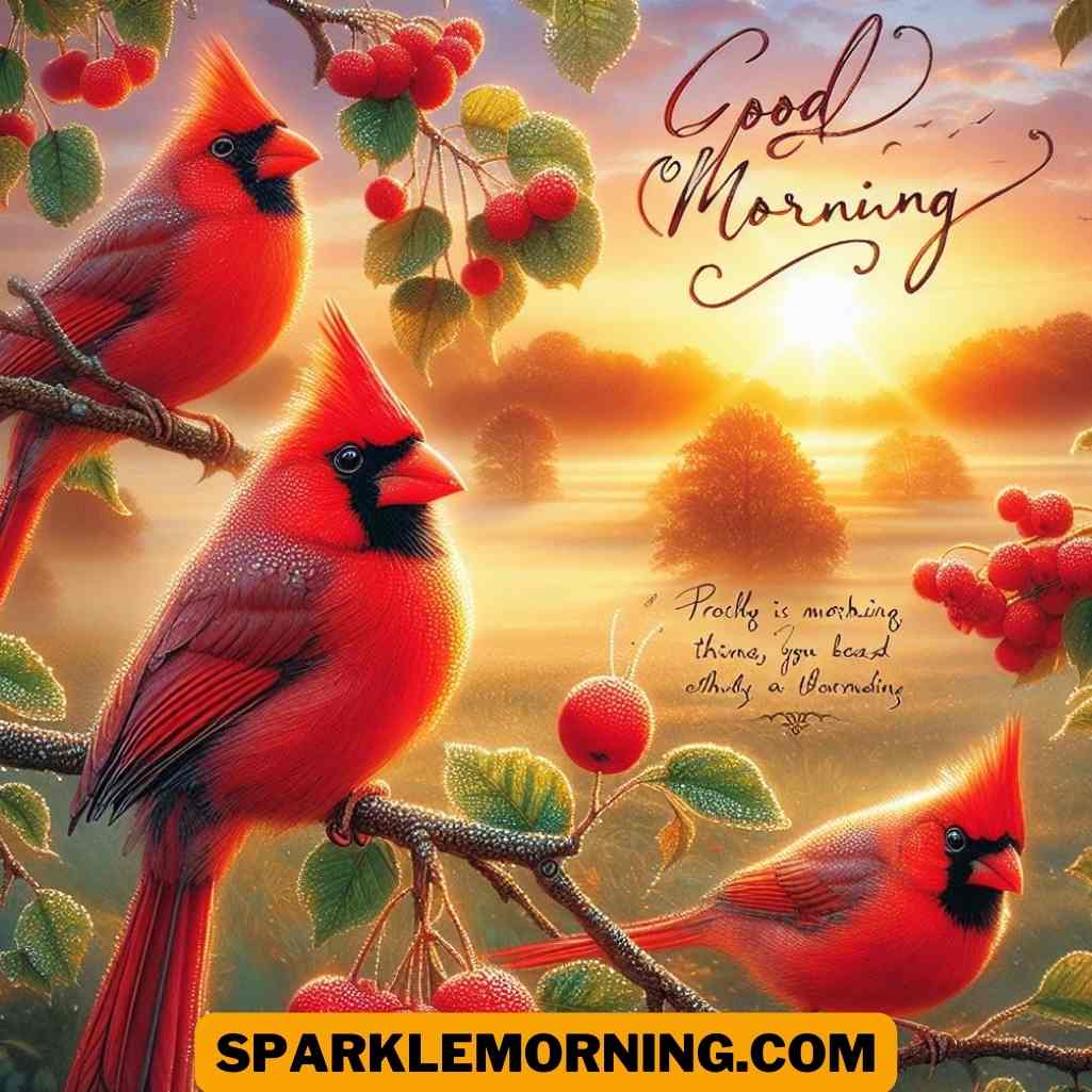 Good Morning Cardinal Images