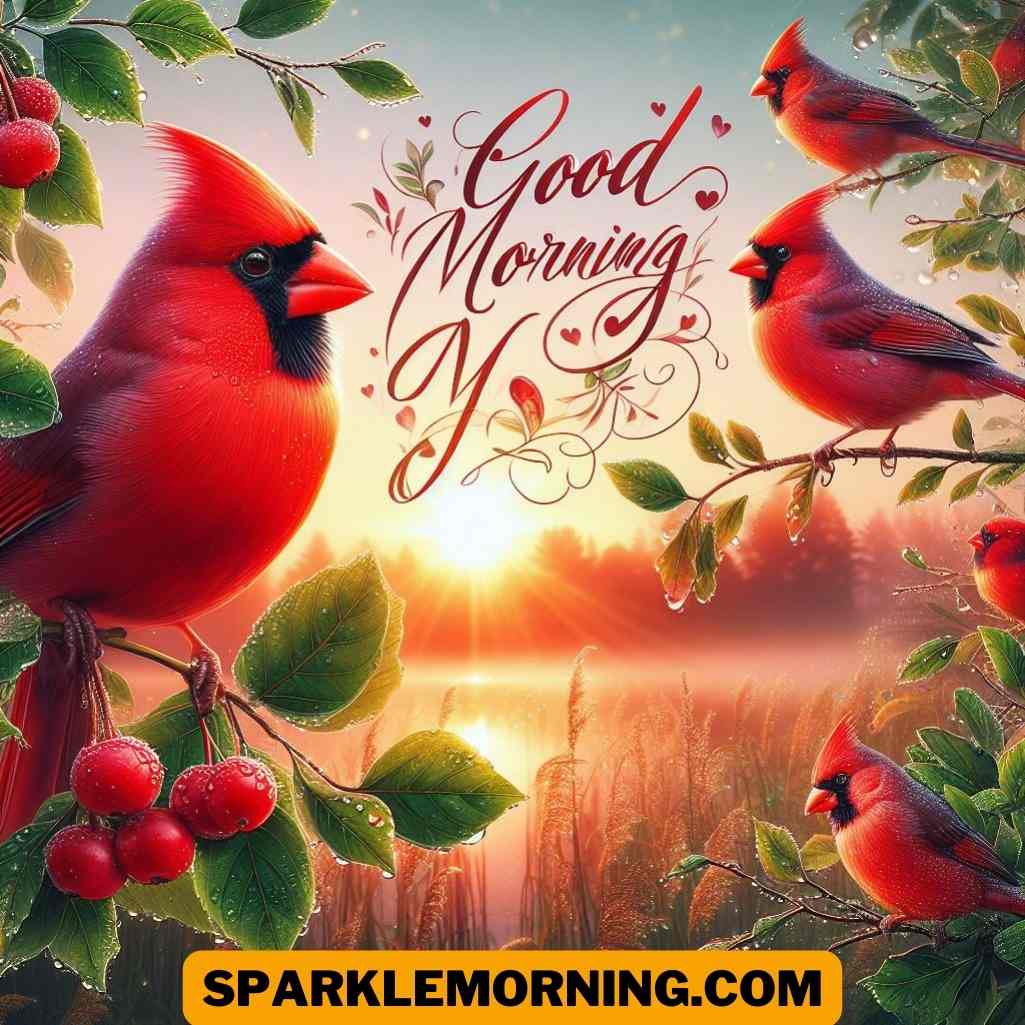 Good Morning Cardinal Images