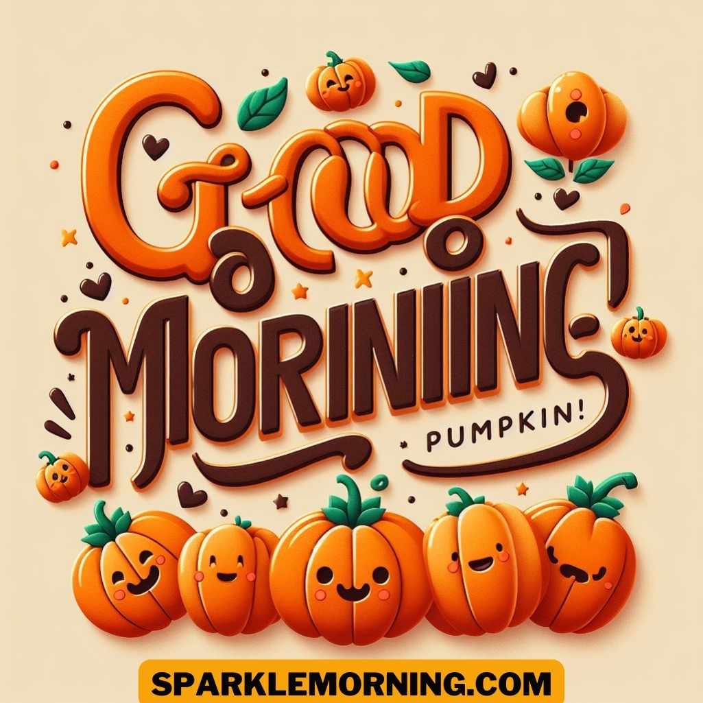 Good Morning Pumpkin Pictures