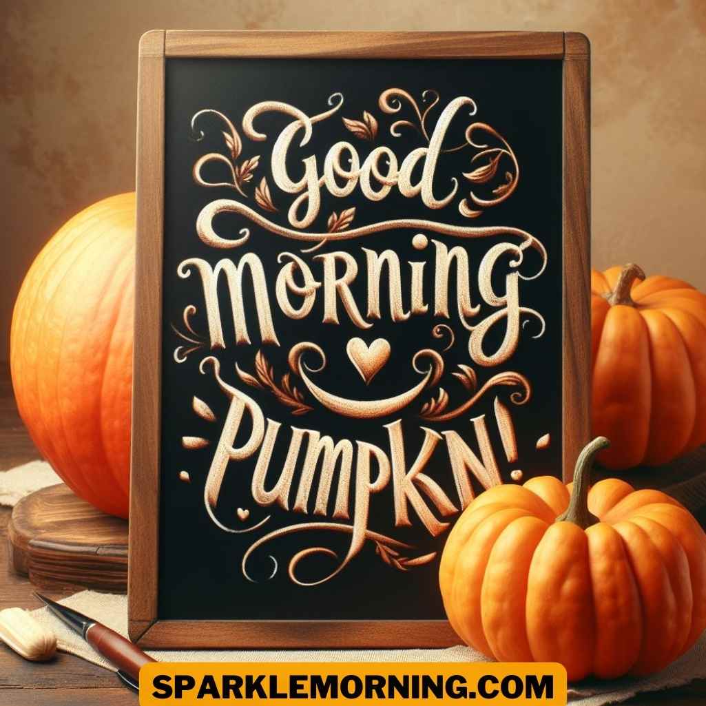 Good Morning Pumpkin Pictures