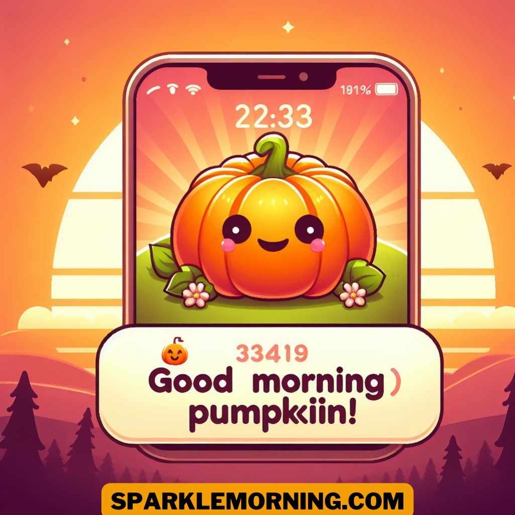 Good Morning Pumpkin Pictures
