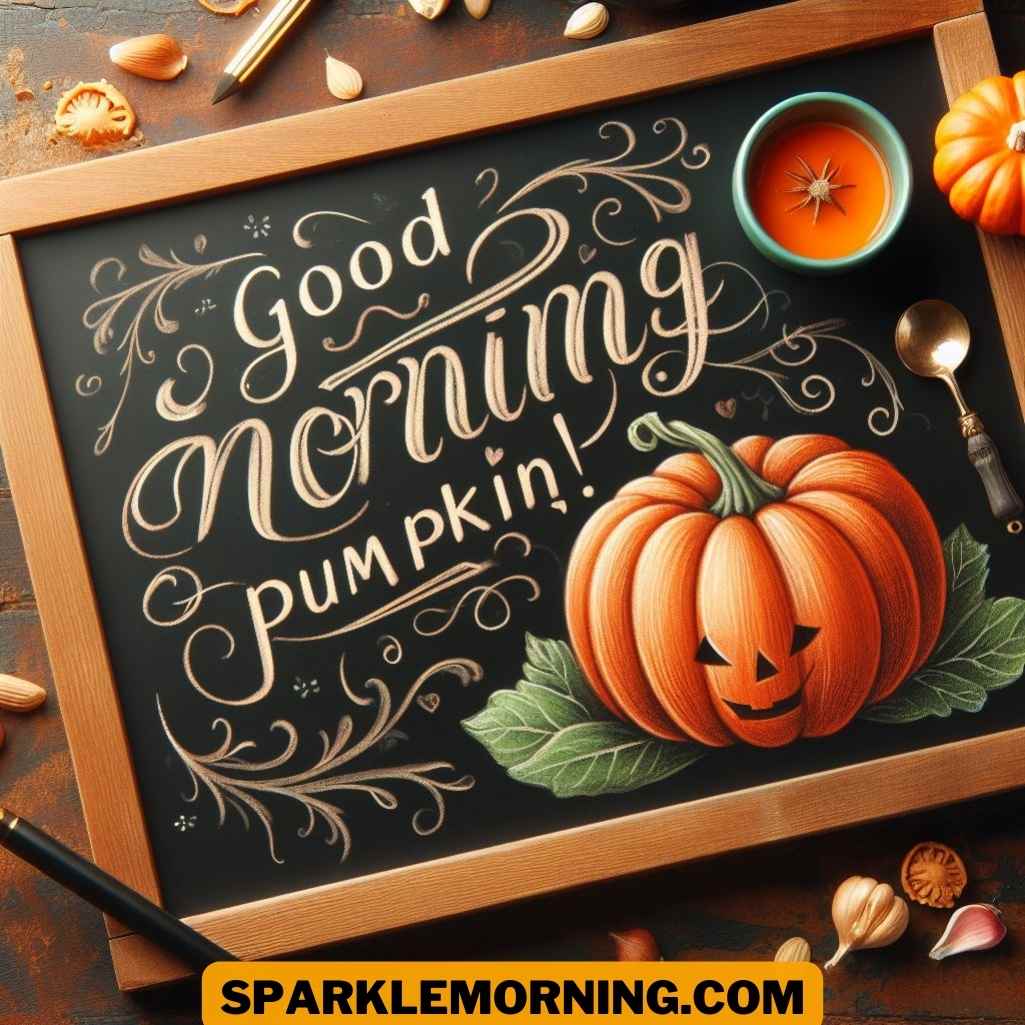 Good Morning Pumpkin Pictures