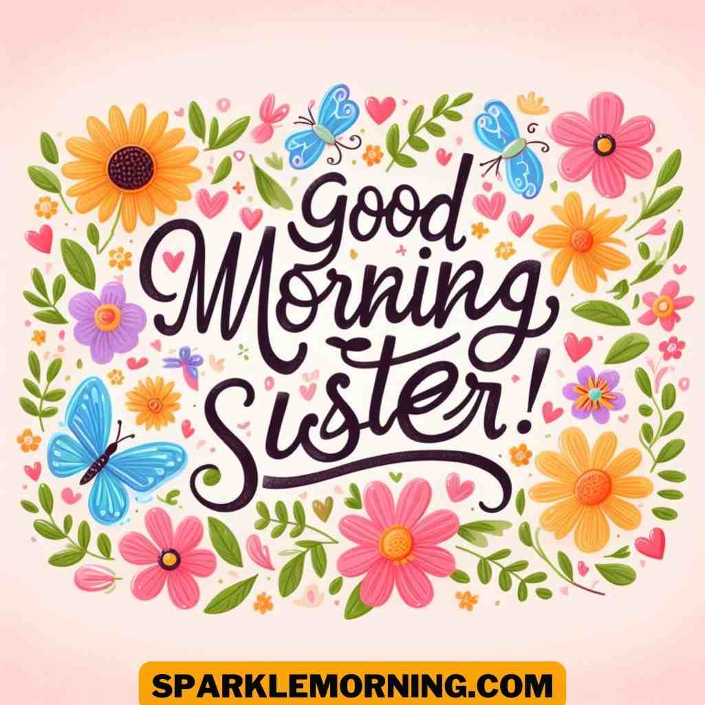 Good Morning Sister Images