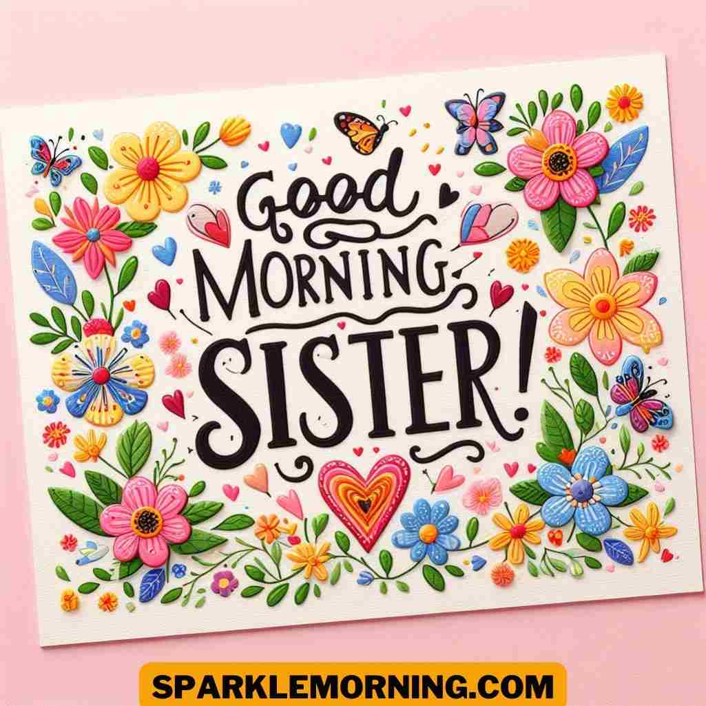 Good Morning Sister Images