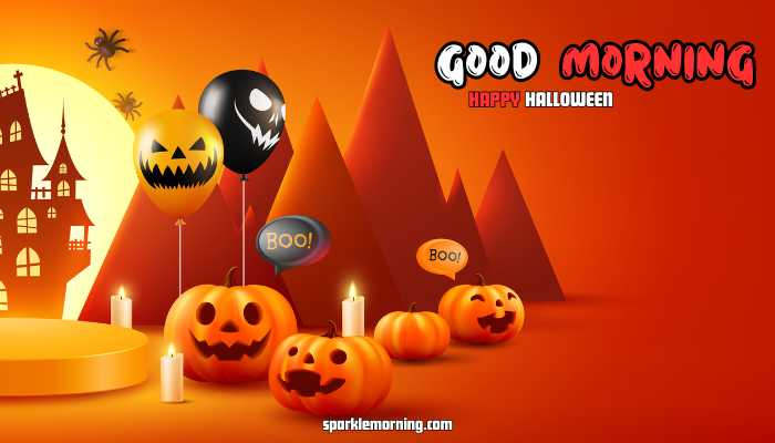 good morning halloween images