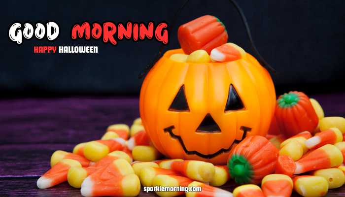 good morning halloween images