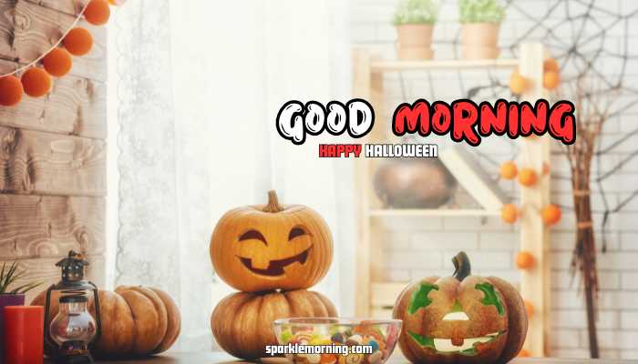 good morning halloween images