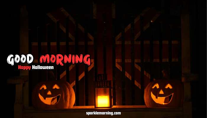 good morning halloween images