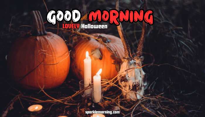 good morning halloween images