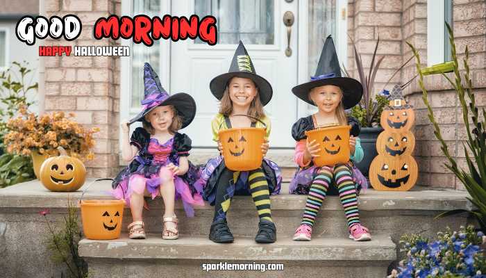 good morning halloween images