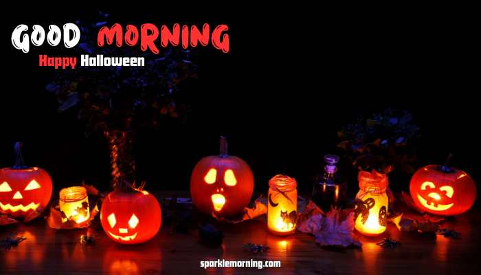 good morning halloween images