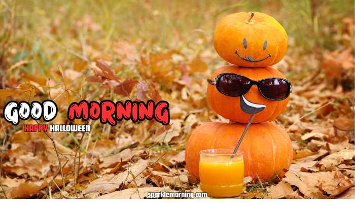 good morning halloween images