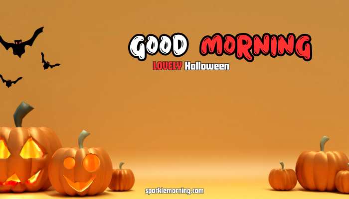 good morning halloween images