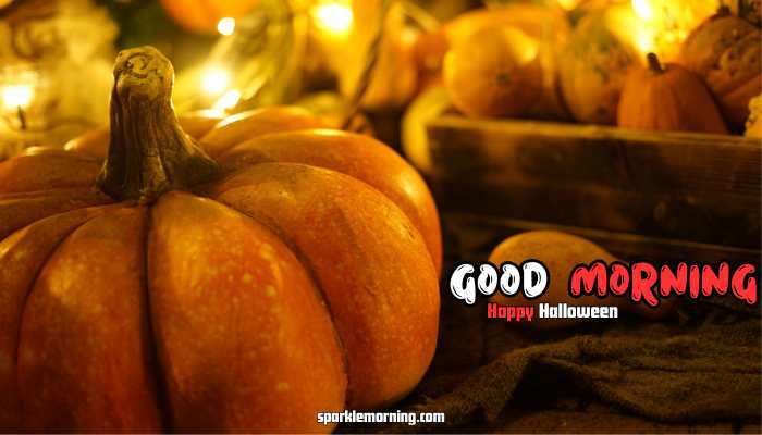 good morning halloween images