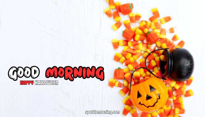 good morning halloween images