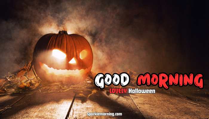 good morning halloween images