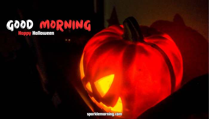 good morning halloween images