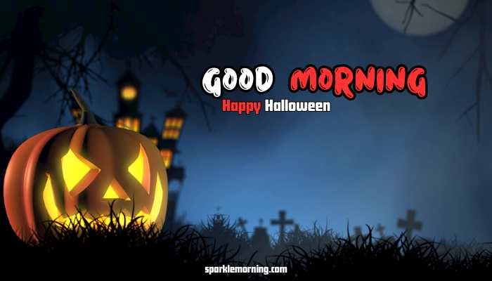 good morning halloween images