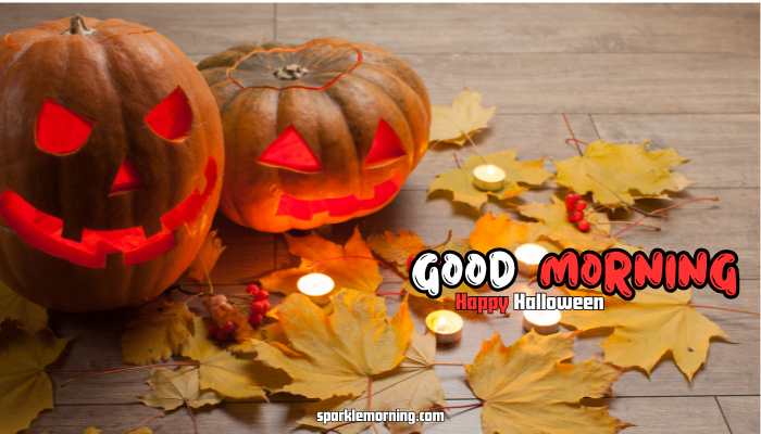 good morning halloween images