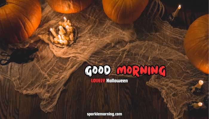 good morning halloween images