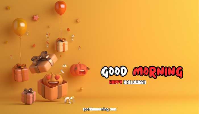 good morning halloween images