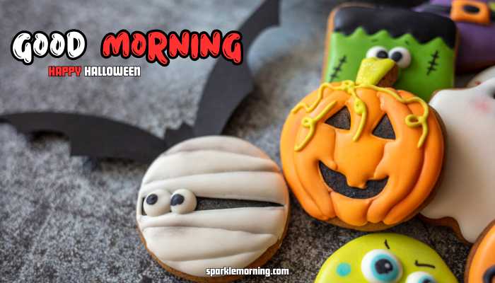 good morning halloween images
