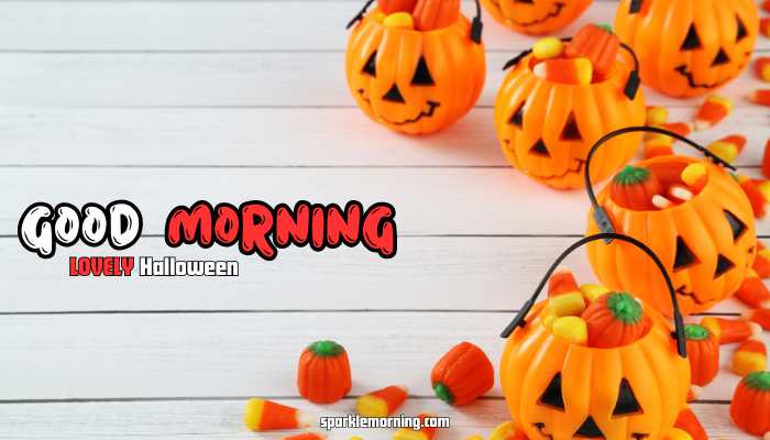 good morning halloween images